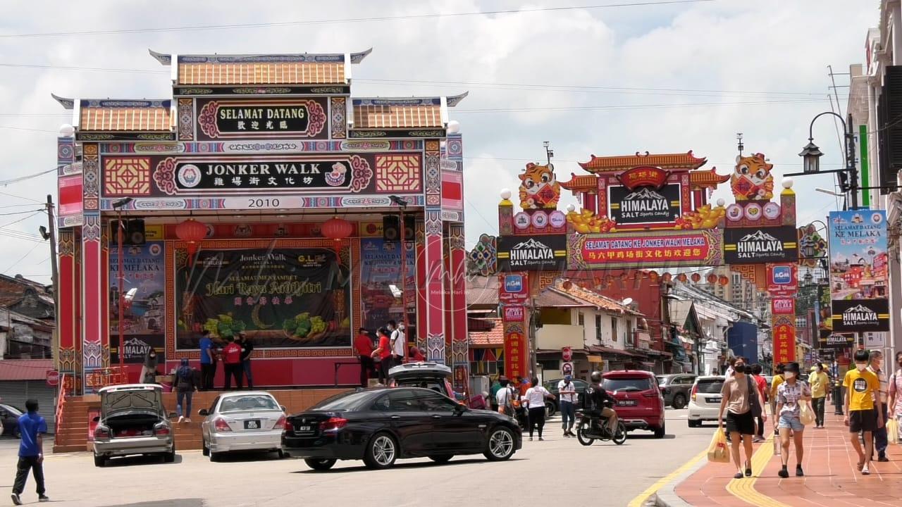 Lebih 50,000 pelancong masuk Jonker Walk sehari