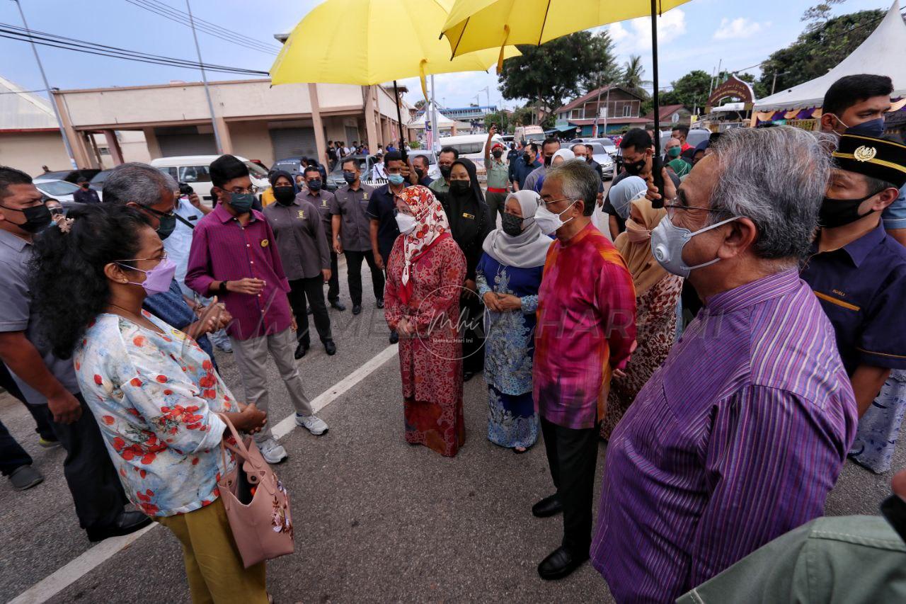 Bayi ‘pertama TAFF’ ambil kesempatan swafoto bersama Agong