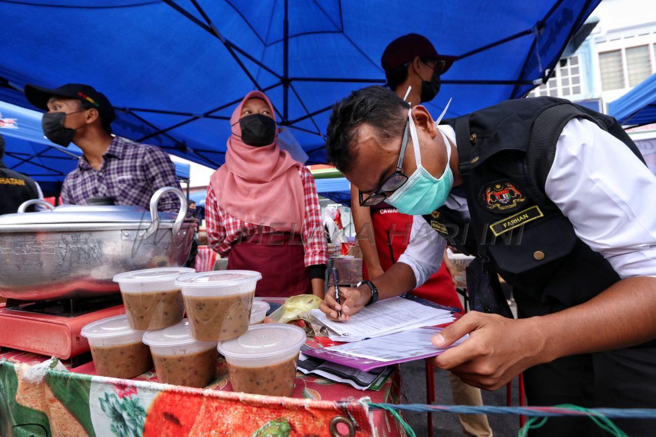 418 amaran bertulis dikeluarkan kepada peniaga bazar Ramadan