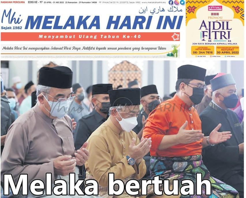 Tajuk-tajuk berita utama: Isnin 25 April