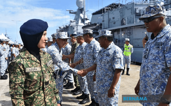 RIMPAC 2022: KD Lekir mulakan pelayaran dari Tambatan Pangkalan Lumut