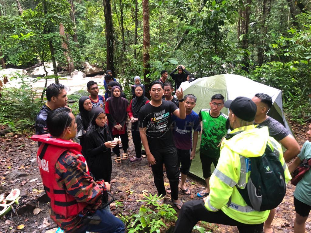 Semua mangsa terkandas di Laman Tiga Budaya selamat dibawa turun