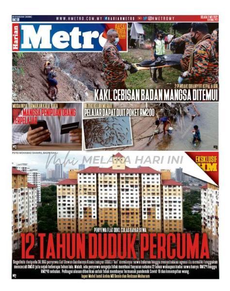 Tajuk-Tajuk Utama Akhbar: Selasa 17 Mei 2022