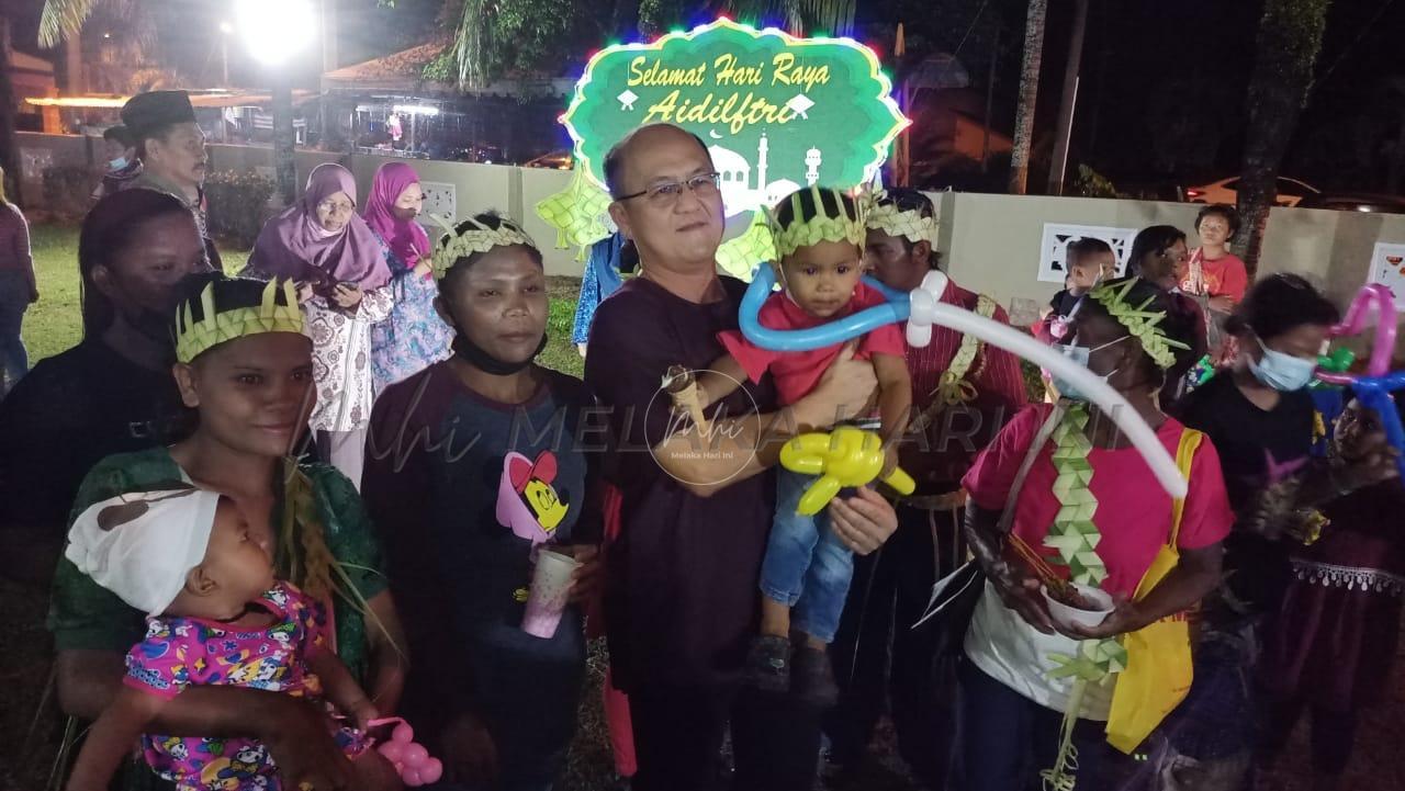 ADUN Machap Jaya jemput Orang Asli meriahkan sambutan Aidilfitri