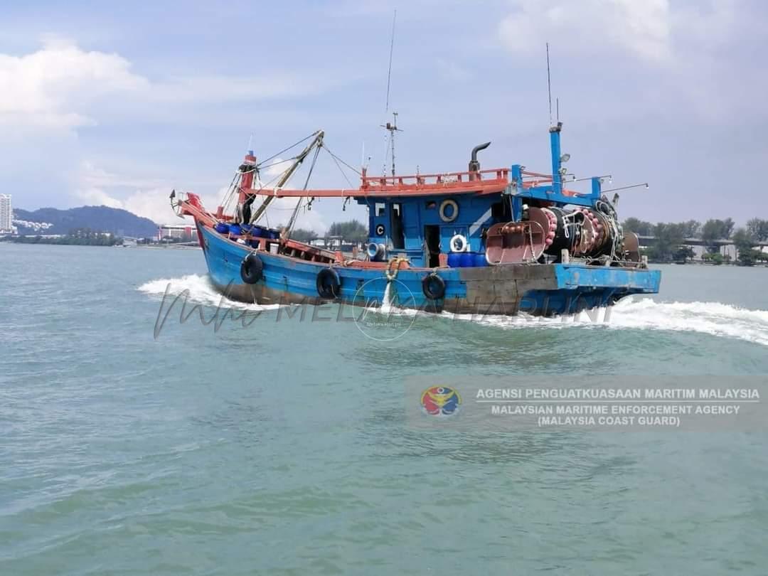 Maritim P Pinang tahan dua bot nelayan langgar syarat lesen