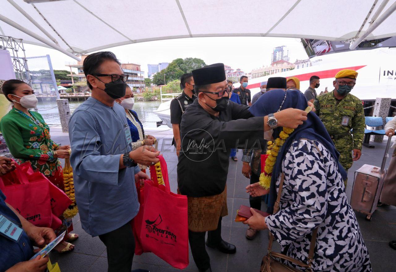 Melaka sasar 62,000 kemasukan pelancong Indonesia menerusi jalan laut