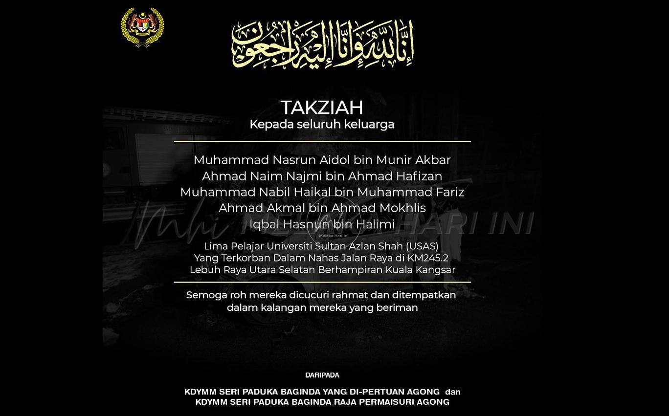 Takziah Agong