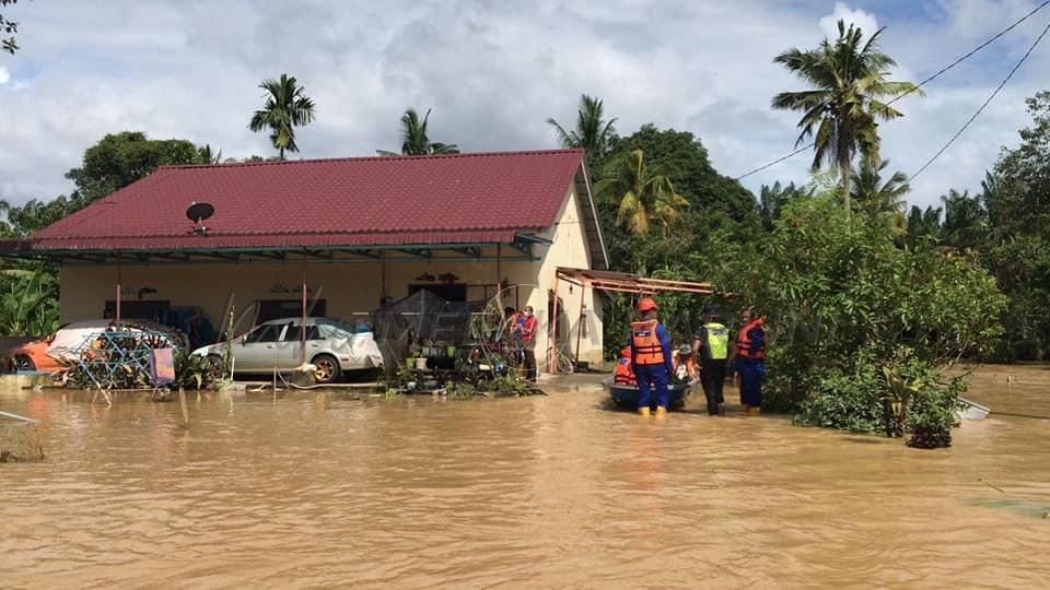 Tujuh kampung terjejas banjir kilat di Gurun