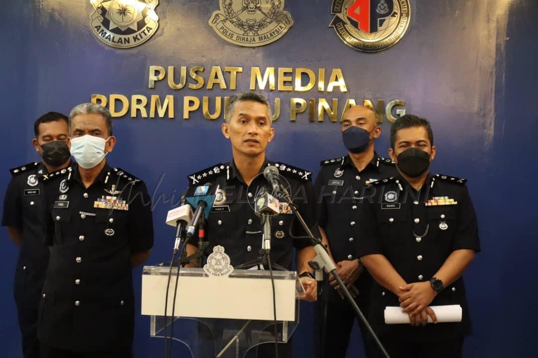 Polis P.Pinang tumpas kumpulan jenayah terancang, tahan 11 suspek