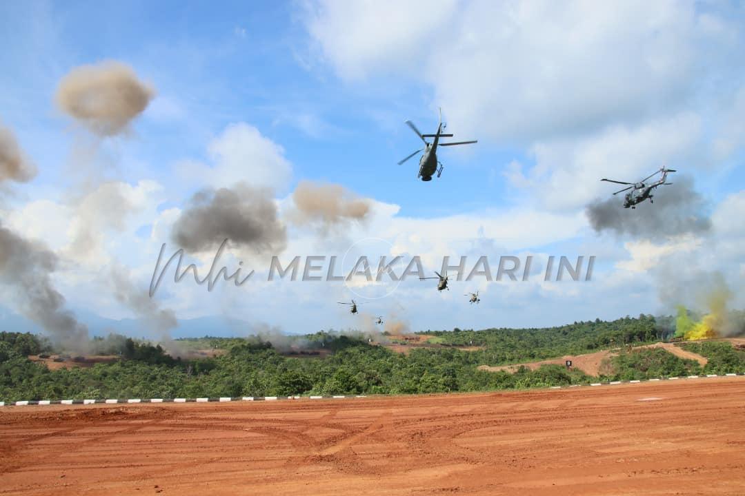 Helikopter MD530G gegar ruang udara Gemas