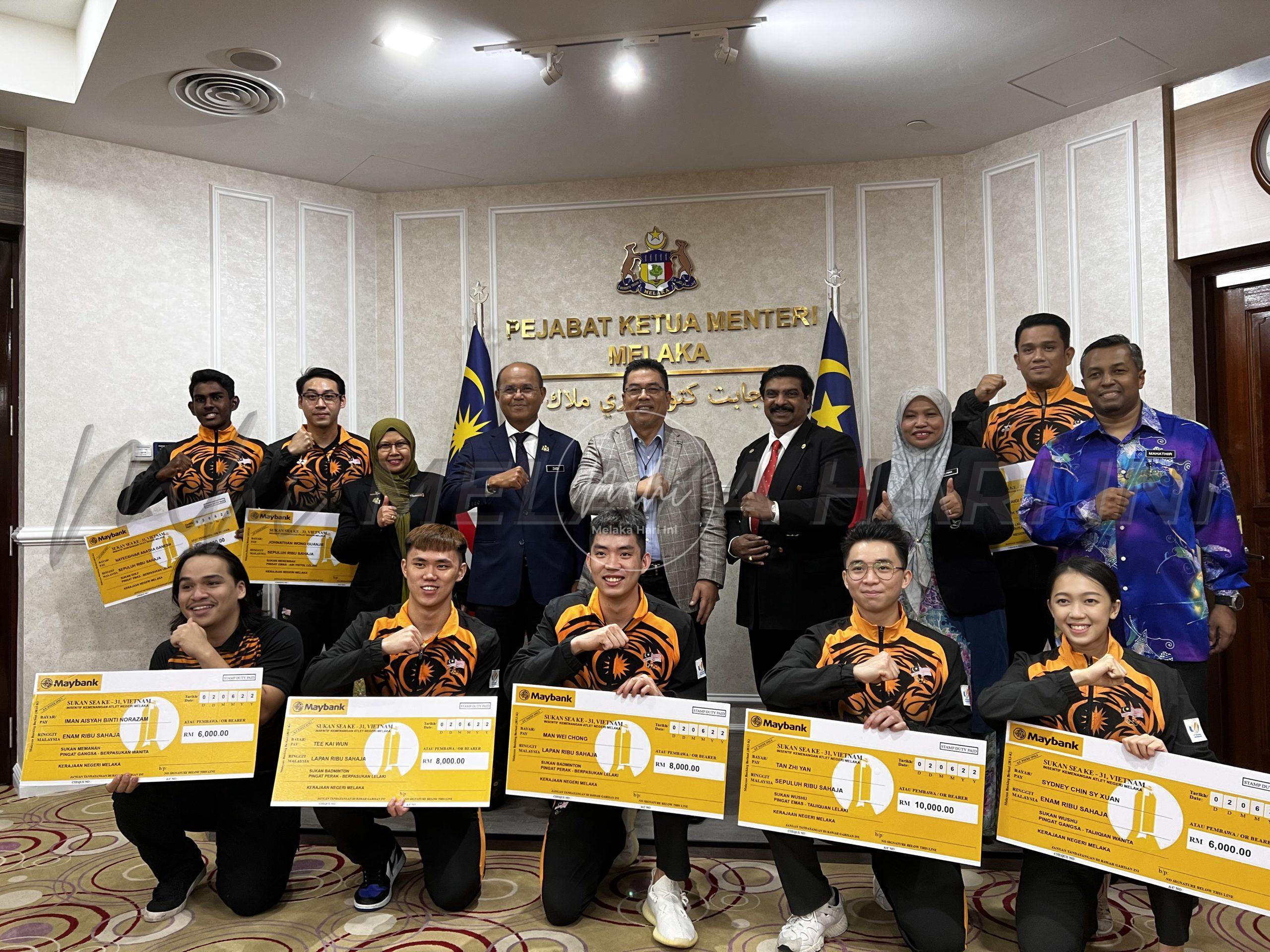 Ganjaran RM81,000 buat atlet Sukan SEA di Hanoi