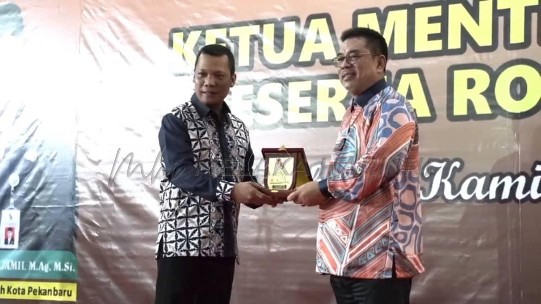 Sulaiman, delegasi Melaka kunjung hormat Walikota Pekanbaru