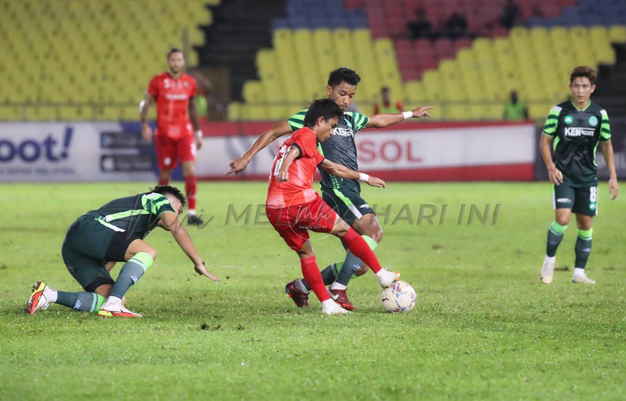 1,673 penyokong Melaka United pulang hampa