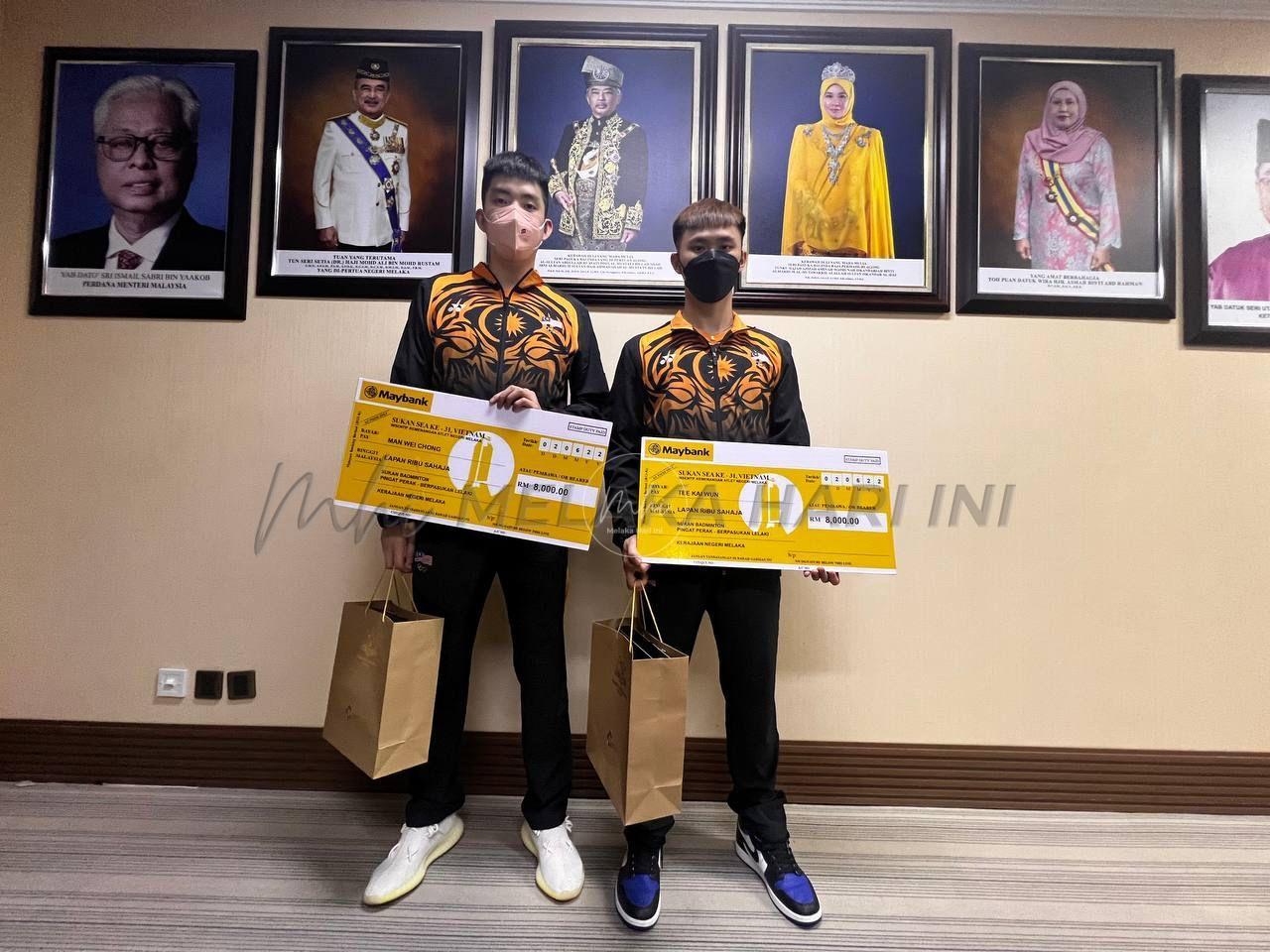 Pasangan beregu Melaka optimis sasar lakar kejayaan di Terbuka Malaysia