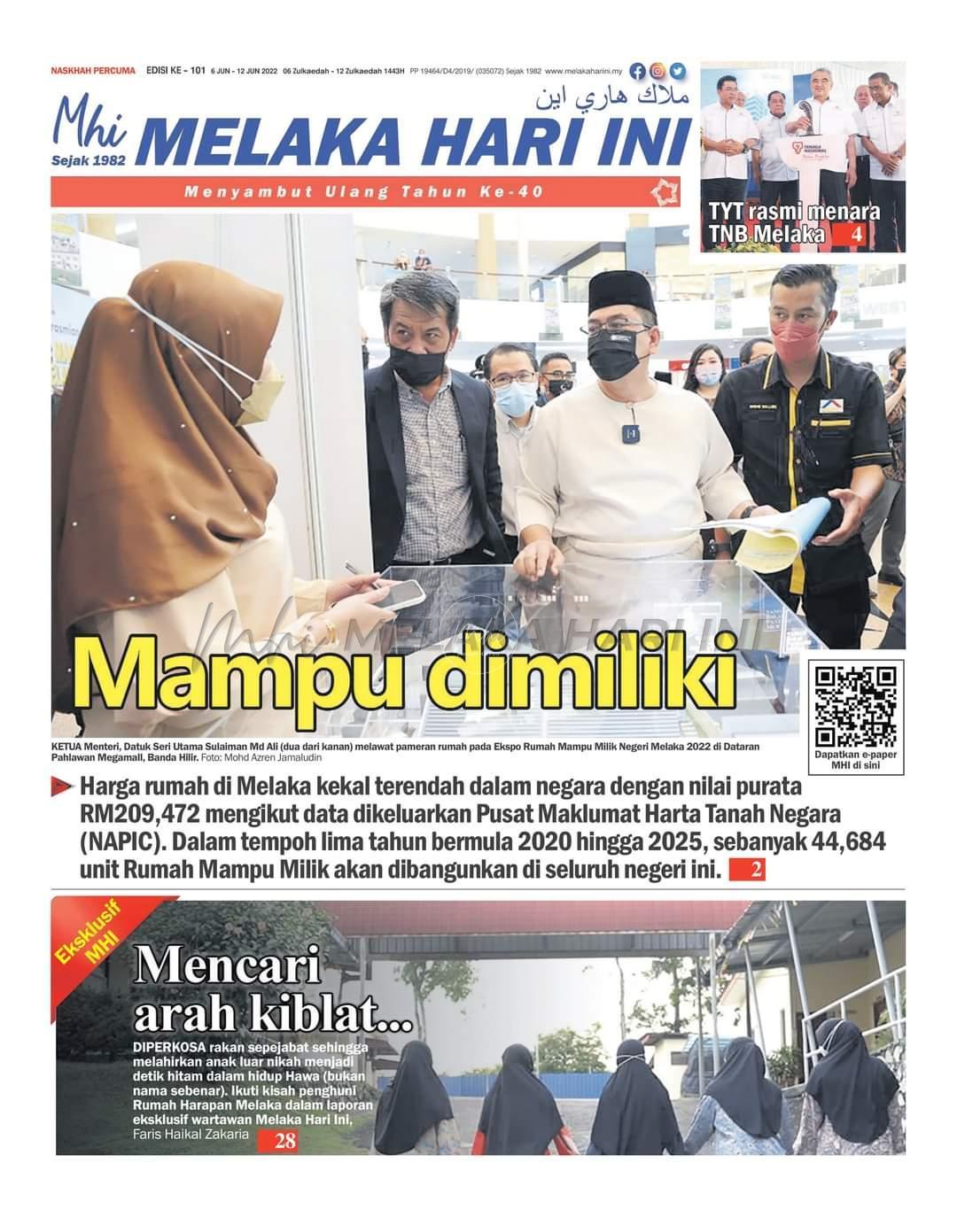 Tajuk-Tajuk Utama Akhbar: Selasa 7 Jun 2022