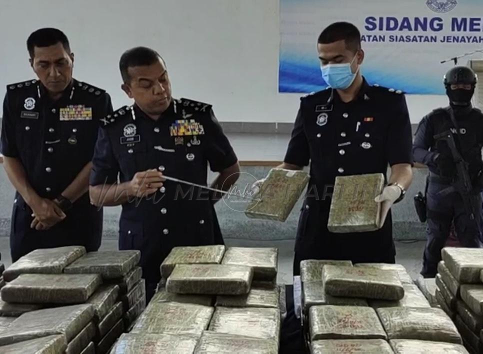 Polis tumpaskan sindiket dadah antarabangsa, rampas ganja lebih RM2 juta