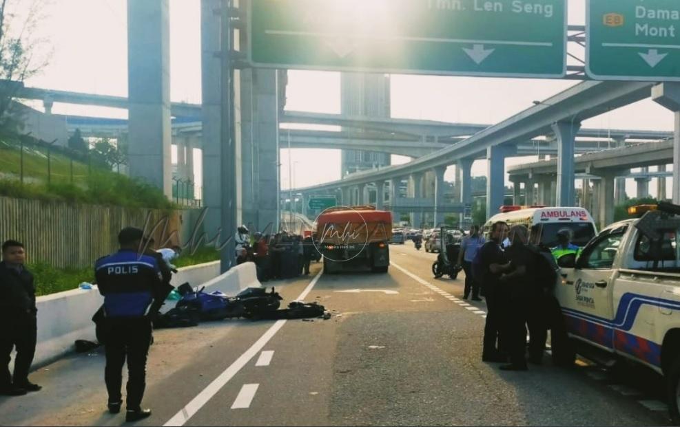 Pegawai polis maut kemalangan motosikal