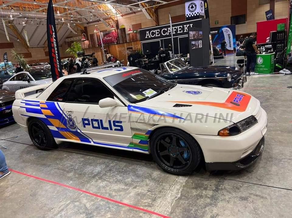Nissan Skyline R32 menyerupai kenderaan polis dirampas