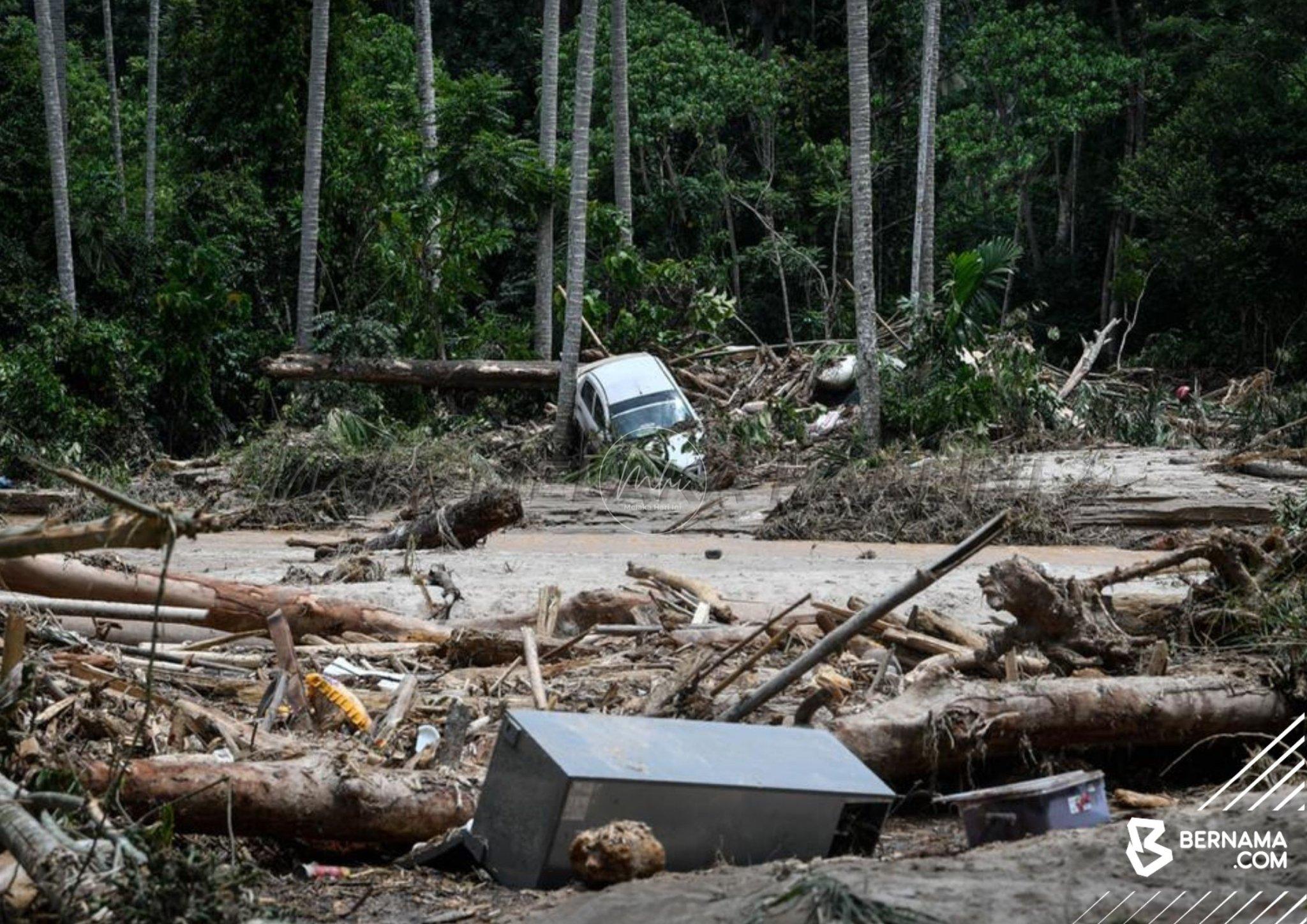 Sumber air terkumpul di Gunung Inas, mengalir laju di cerun punca banjir – MB Kedah