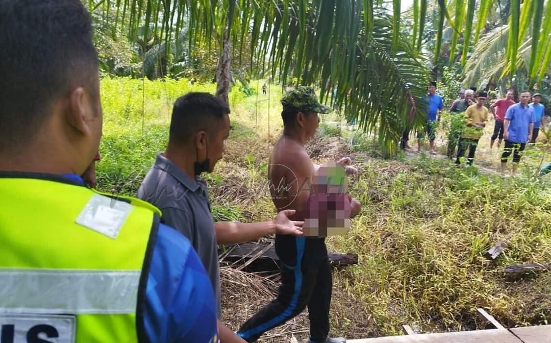 Kanak-kanak ditemukan lemas dalam parit, bayi 18 bulan masih hilang