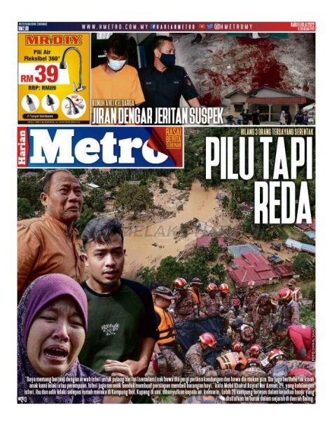 Tajuk-Tajuk Utama Akhbar: Rabu 6 Julai 2022