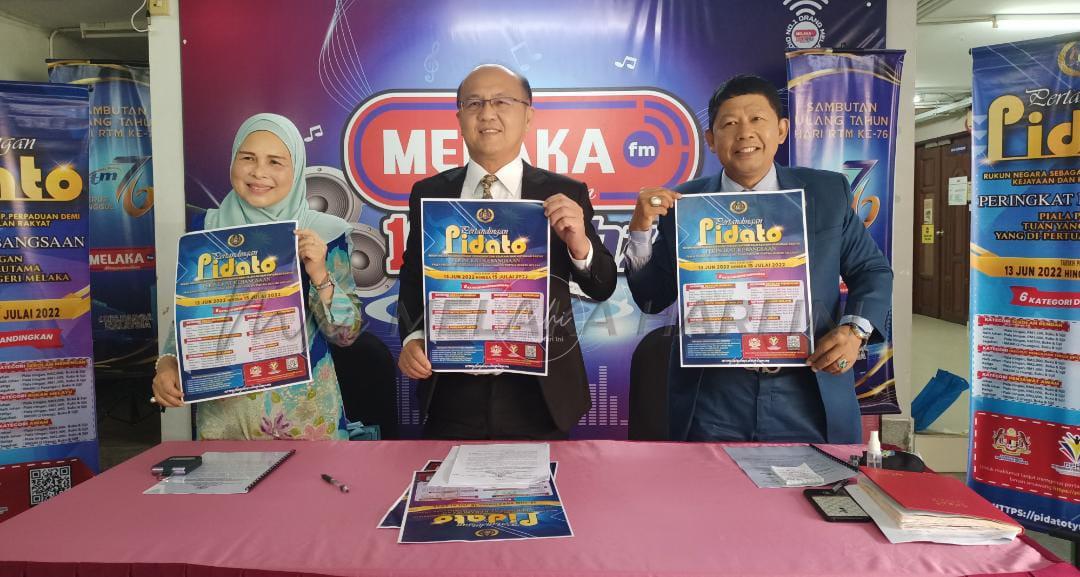 Penyertaan Pidato Piala TYT Melaka dilanjutkan sehingga 31 Julai