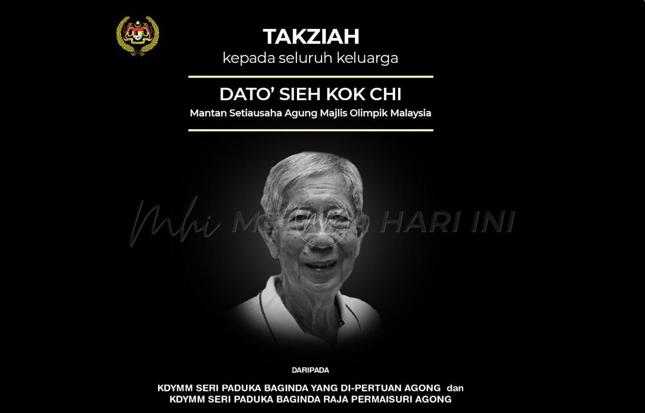 Agong, Permaisuri zahir takziah kepada keluarga Datuk Sieh Kok Chi