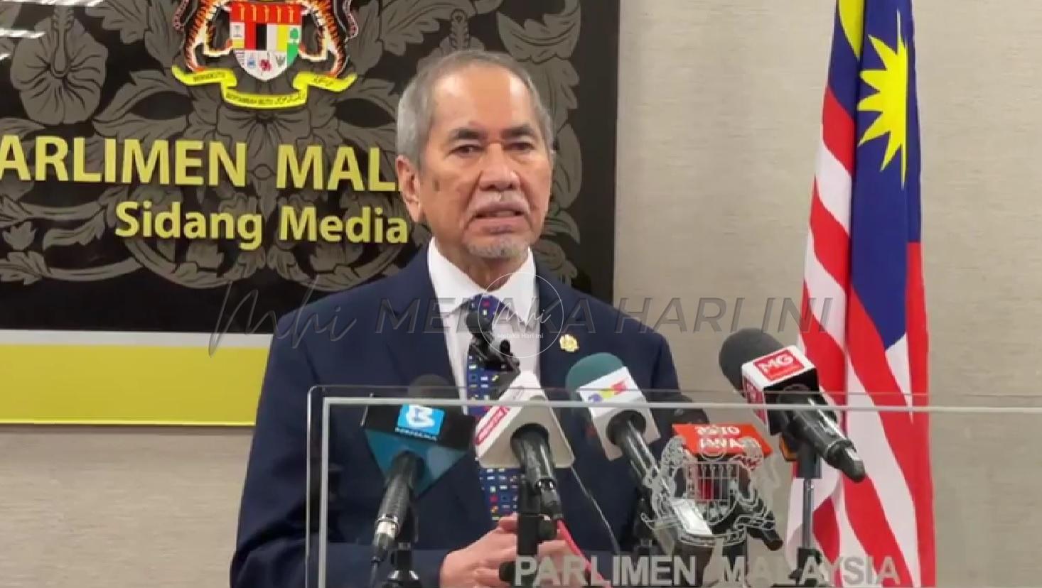 Wan Junaidi optimis RUU Lompat Parti dikuatkuasa September ini