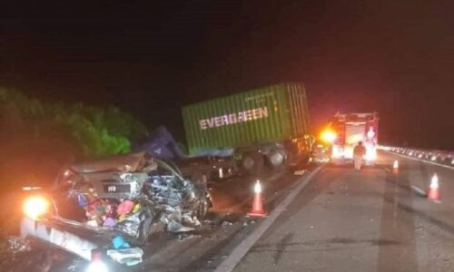 Mangsa maut LPT1 dalam perjalanan bercuti di Terengganu