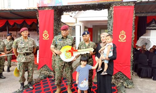 RM10 juta senggara rumah tentera di Melaka