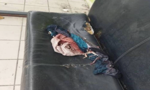 Bayi perempuan masih bernyawa ditemukan atas sofa depan kedai makan