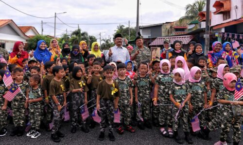 ‘Perajurit cilik’ sambut Hari Merdeka