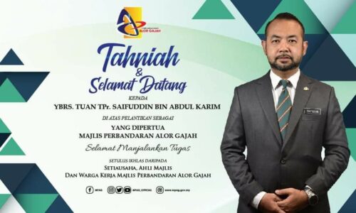 Saifuddin dilantik YDP MPAG baharu