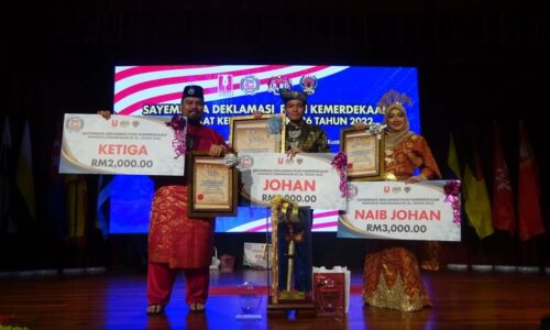 Muhammad Suffian Juara Sayembara Deklamasi Puisi Kebangsaan