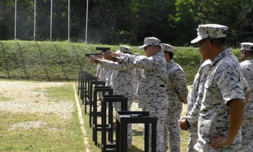 Maritim Malaysia tunjuk kemahiran menembak