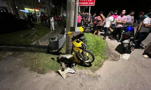 Tak sempat tengok wayang, remaja maut kemalangan