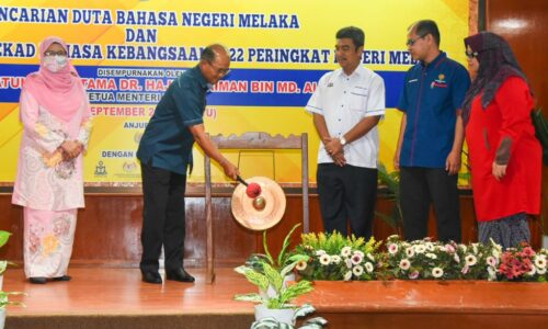 Kemajuan Bahasa Melayu dan negara perlu seiring – KM