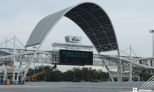 Kutipan tol di Lebuh Raya DASH bermula 1 Dis