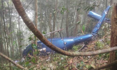 CAAM terima maklumat kemalangan udara babitkan sebuah helikopter di Cameron Highlands