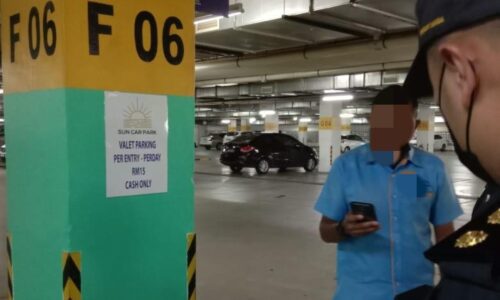 KPDNHEP Melaka ‘tanya khabar’ parkir valet tular