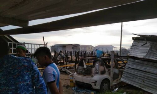 43 rumah hangus, 200 penduduk di Kudat hilang tempat tinggal