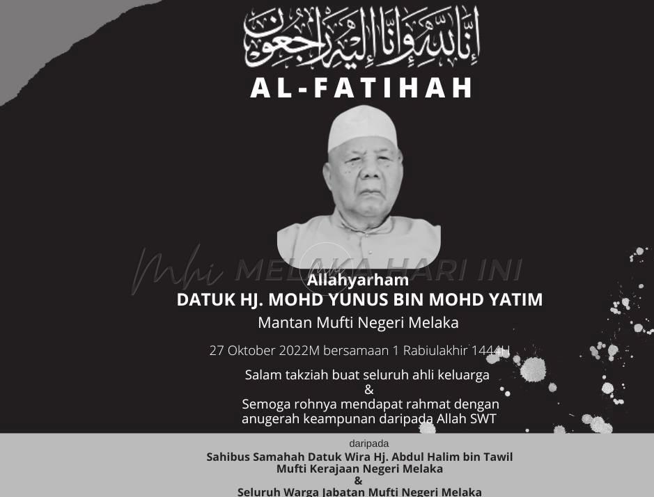 Bekas mufti melaka