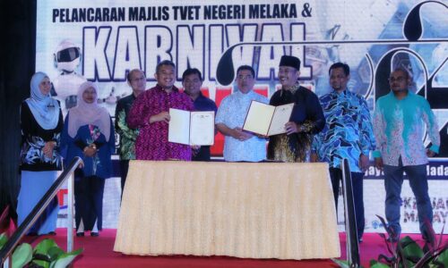 Melaka sasar 55 peratus lepasan SPM lanjut pengajian dalam bidang TVET