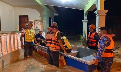 76 mangsa banjir di Melaka ditempatkan di tiga PPS