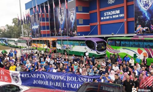 4,000 penyokong JDT bakal gamatkan Stadium Nasional Bukit Jalil malam ini