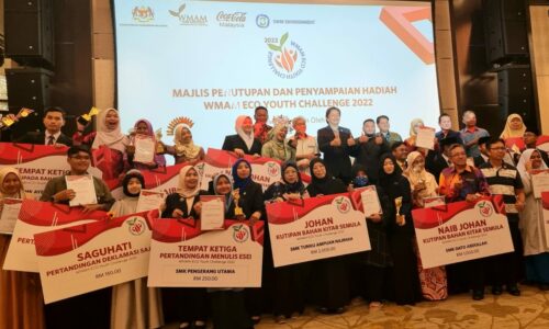 WEYC 2022 kutip 110 tan sisa kitar semula dari 65 sekolah