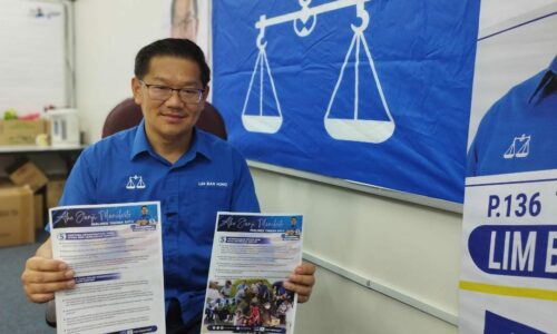 Jejambat bertingkat antara 15 aku janji Ban Hong untuk warga Tangga Batu