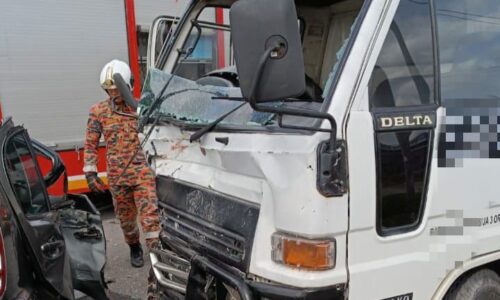 Lima cedera, kemalangan Myvi, lori