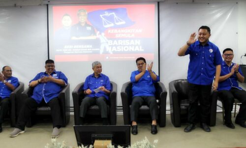 Semangat Ahmad Zahid iringi perjuangan jentera BN Hang Tuah Jaya