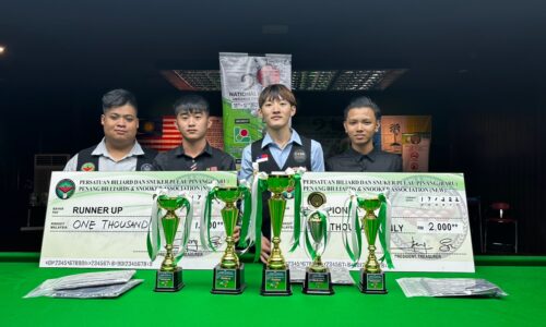 Anak Melaka 18 tahun juara snuker kebangsaan